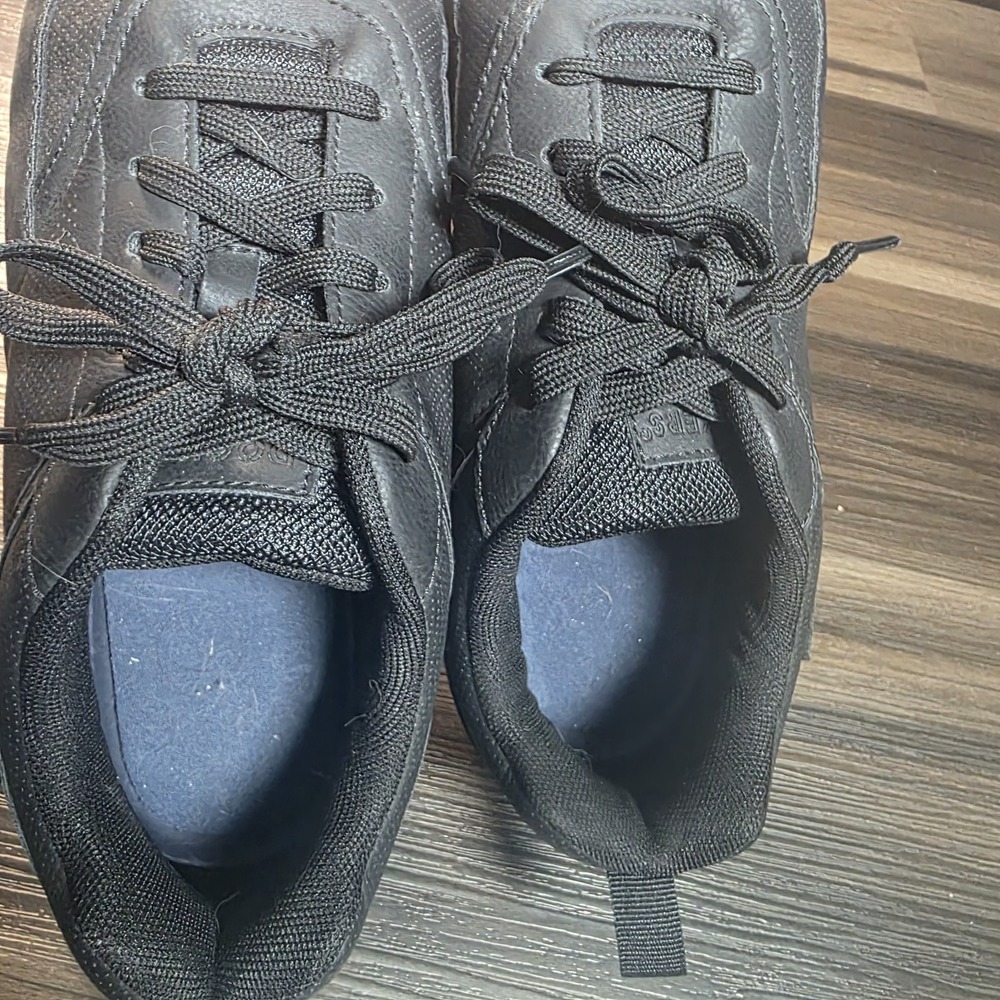 Dockers Men's Comfort Walking Work Shoes Black Lace Up Sneakers Size 9W 9 Wide - Picture 2 of 10
